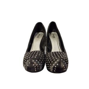 Charlotte Russe Black studded Platform Heels‎ 10